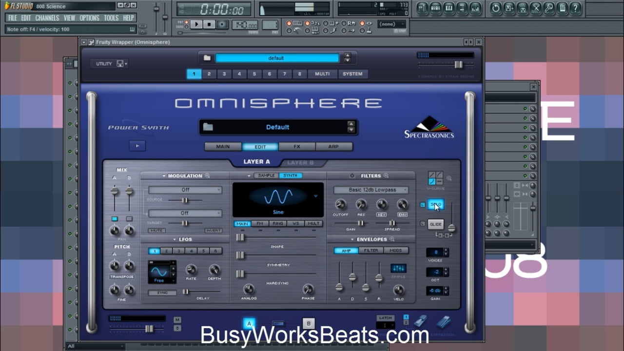 busy works beats sound design