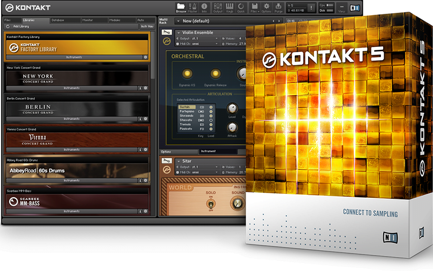 Native Instruments Kontakt 7.4.0 instal the new