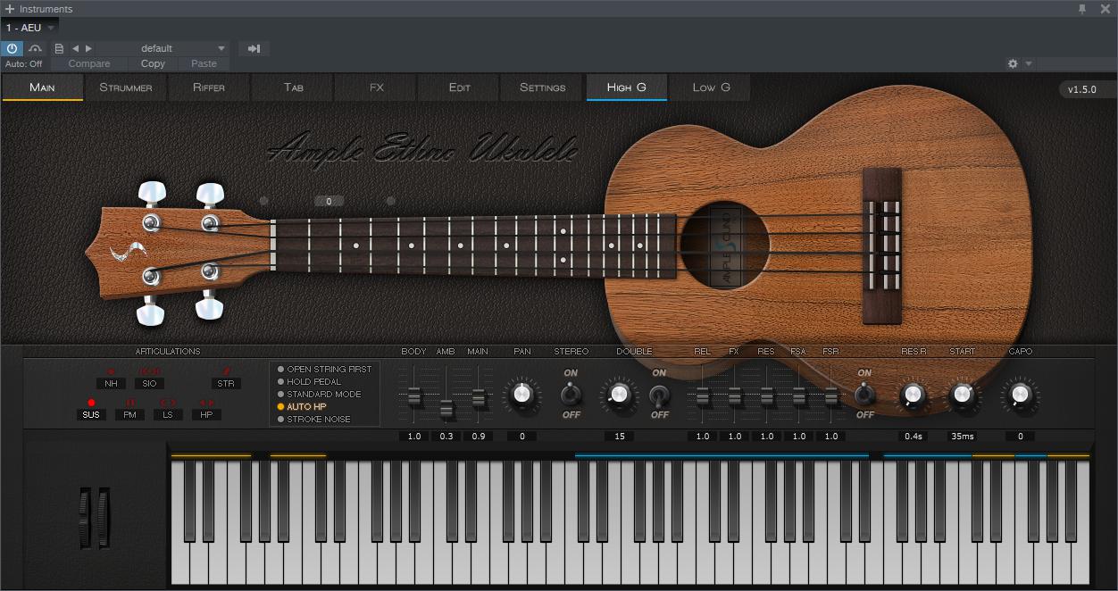 Ample guitar sample. Ample Sound - AEU 1.5.5. Ample Ukulele. Ample Sound ABA II 2.2.0. Гитара VST.