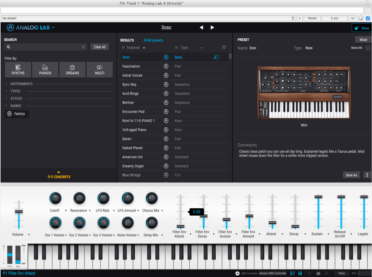 arturia analog lab 4