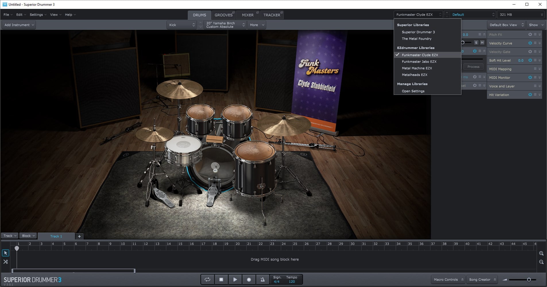 Ezdrummer 3 libraries. Superior Drummer 3. Toontrack Superior Drummer 3 Library. Superior Drums. Funkmasters EZX V1.5.4.