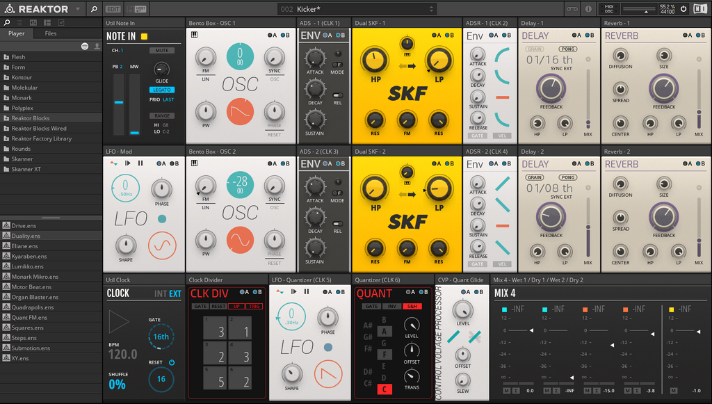 native instruments reaktor factory selection r2