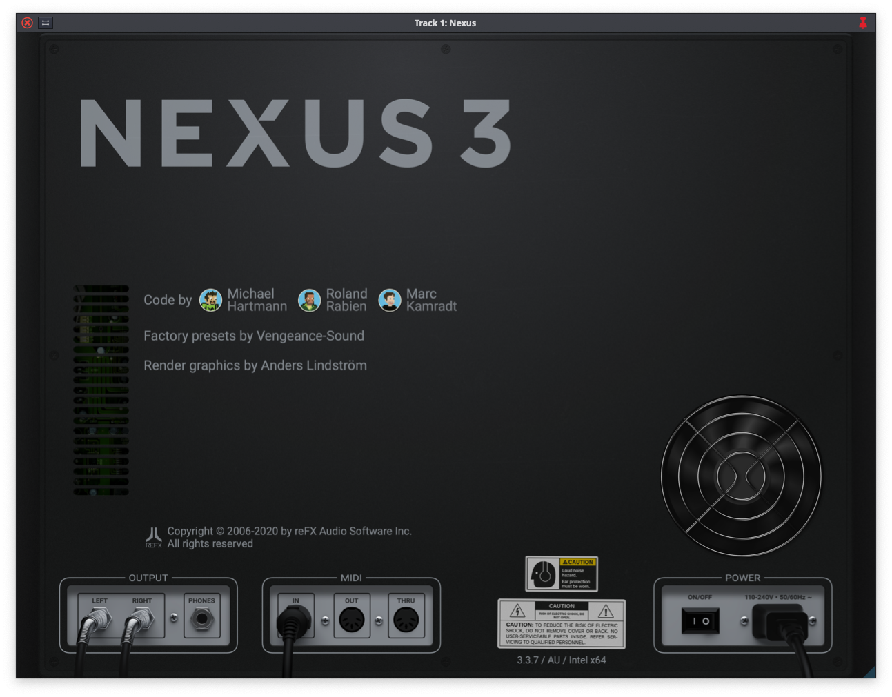 nexus vst for mac users