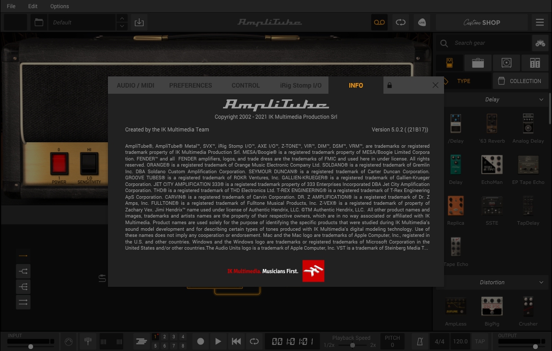 Amplitube 4 Complete