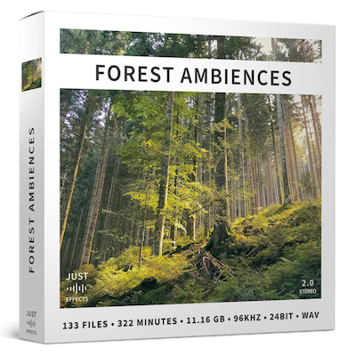 Just Sound Effects - Forest Ambiences (WAV) - Audioplugin.net